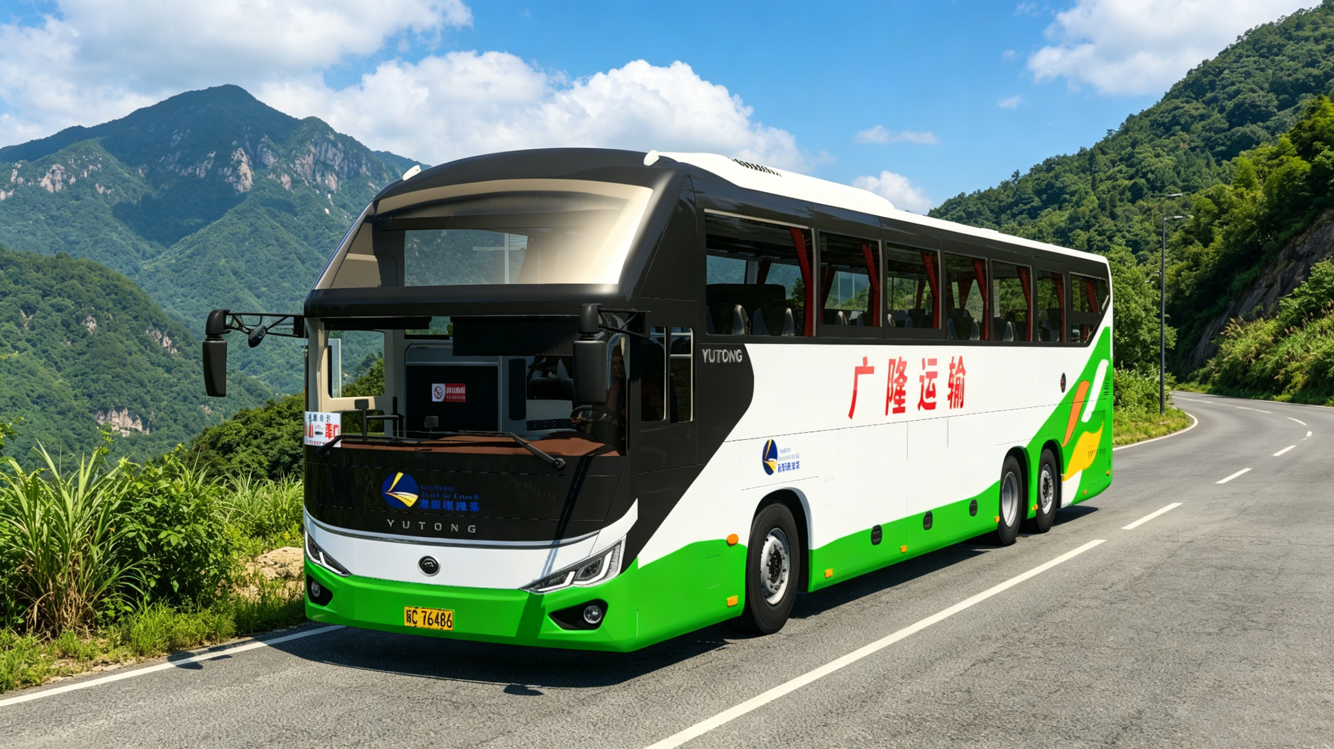 宇通 C13 ZK6137H 13 米三轴款